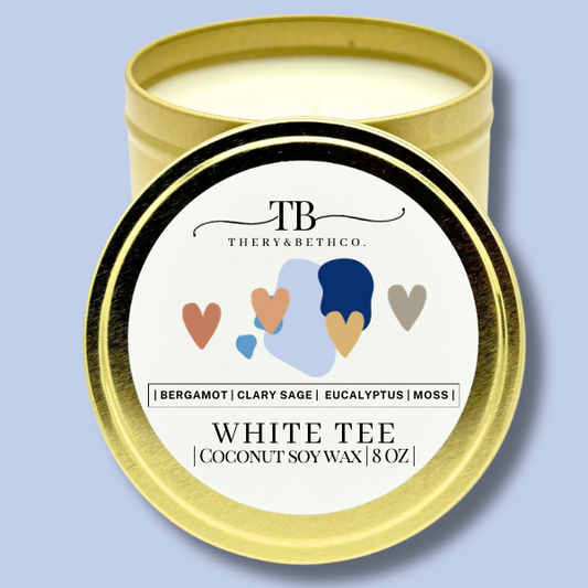 WHITE TEE TIN